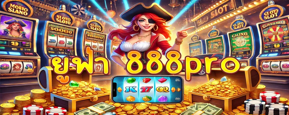 ยูฟ่า 888pro รวมเกมคาสิโนครบวงจร มือใหม่ก็เล่นได้ ได้เงินแน่