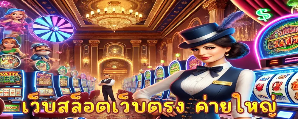 เว็บสล็อตเว็บตรง ค่ายใหญ่ บริการเกมสล็อต เกมยิงปลา ครบวงจร