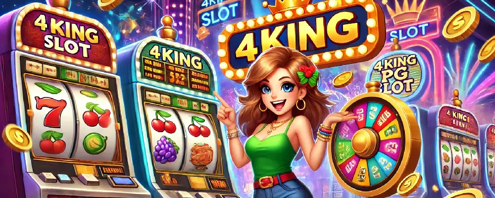 4king PG slot เว็บตรงสล็อต PG แตกง่าย เล่นสนุก โบนัสจัดเต็ม